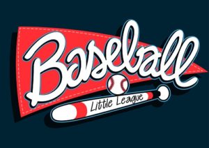 Baseball little league sign