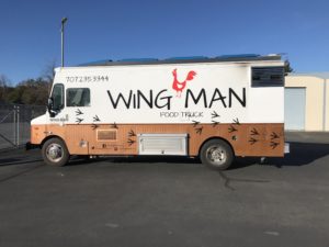 A Custom Wrapped Food Truck